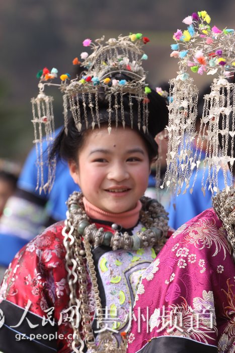 贵州侗寨:盛装歌堂闹新春[组图]