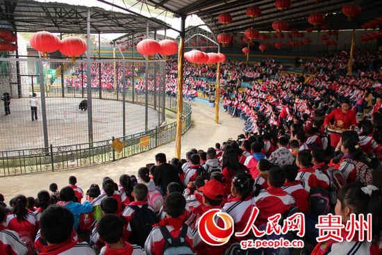 贵阳市第二实验小学组织学生参观野生动物园获