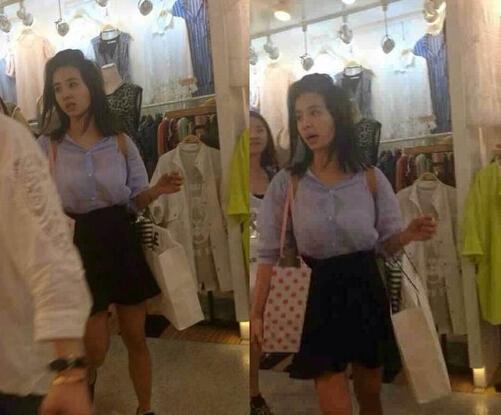 蔡依林现身韩国平价店 头发凌乱作风似大妈(图