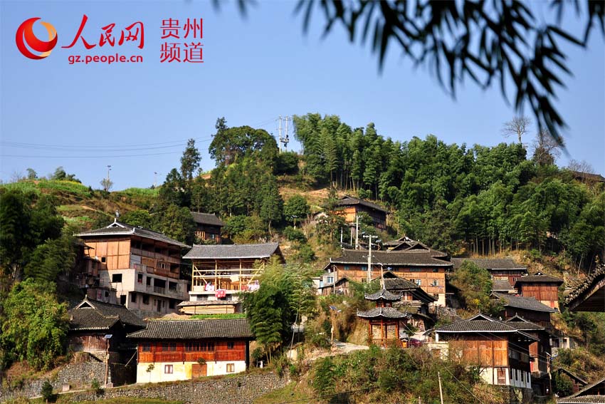 掌坳村一角。