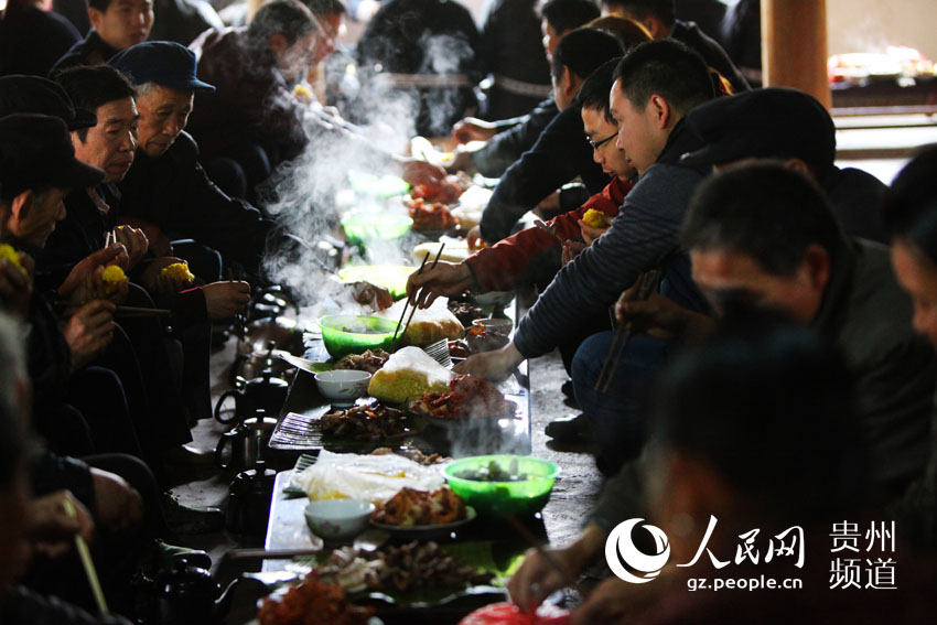 贵州省从江县加榜乡下尧村舌尖上的美食。