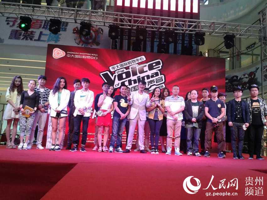 2015中国好声音贵阳赛区总决赛25名选手胜出