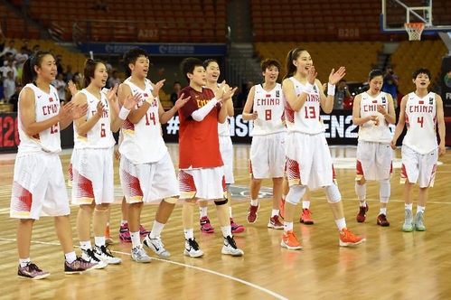 中国女篮大胜韩国 晋级亚锦赛决赛