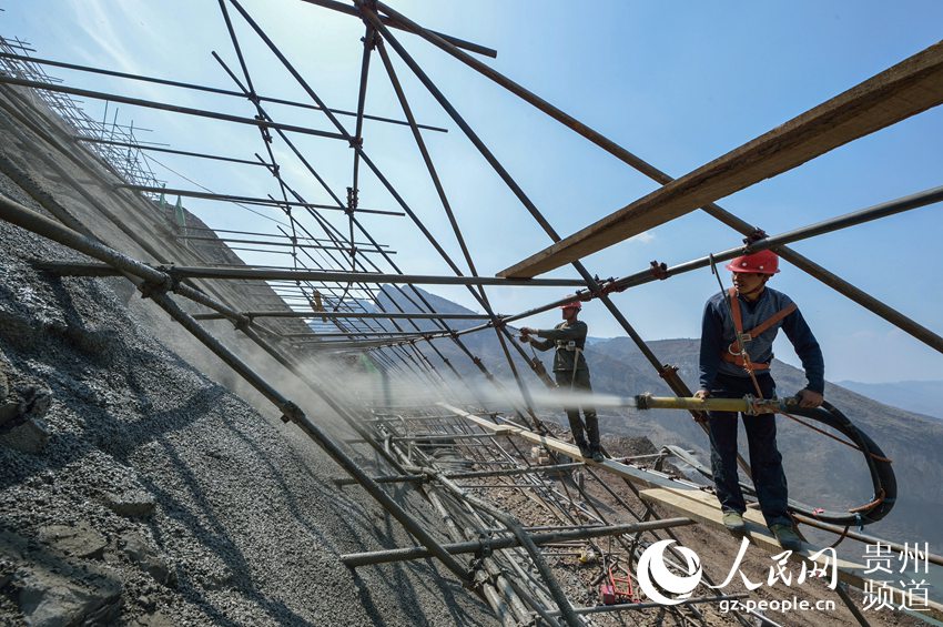 贵州:夹岩水利枢纽工程建设如火如荼