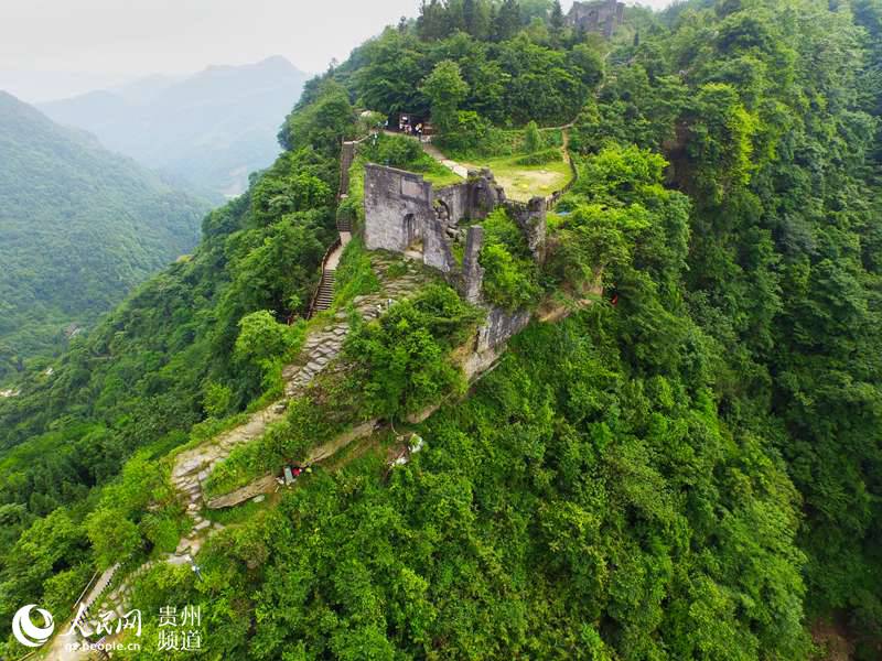 贵州海龙屯夜色璀璨 处处皆景美如画【高清组图】