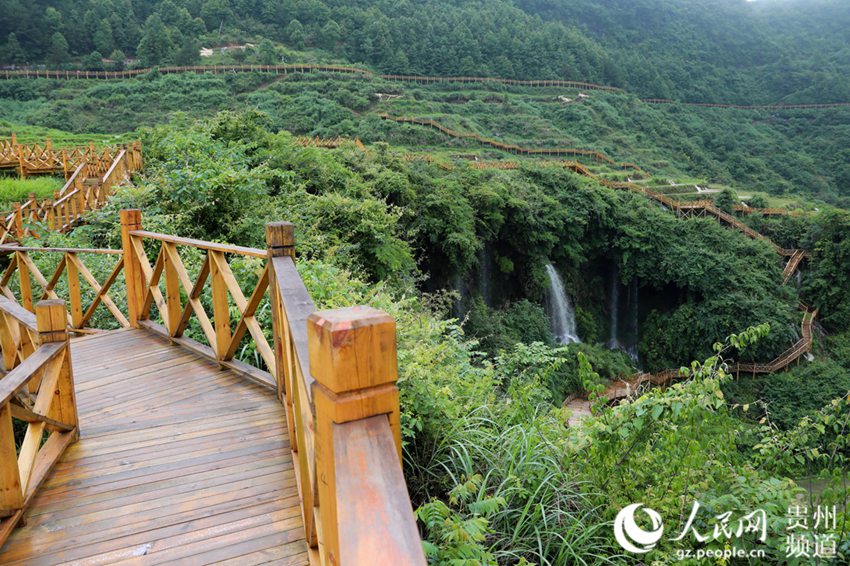 贵州松桃:响水洞景区建设如火如荼