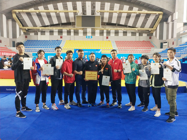 贵州省体育运动学校参加全国青年武术散打锦标