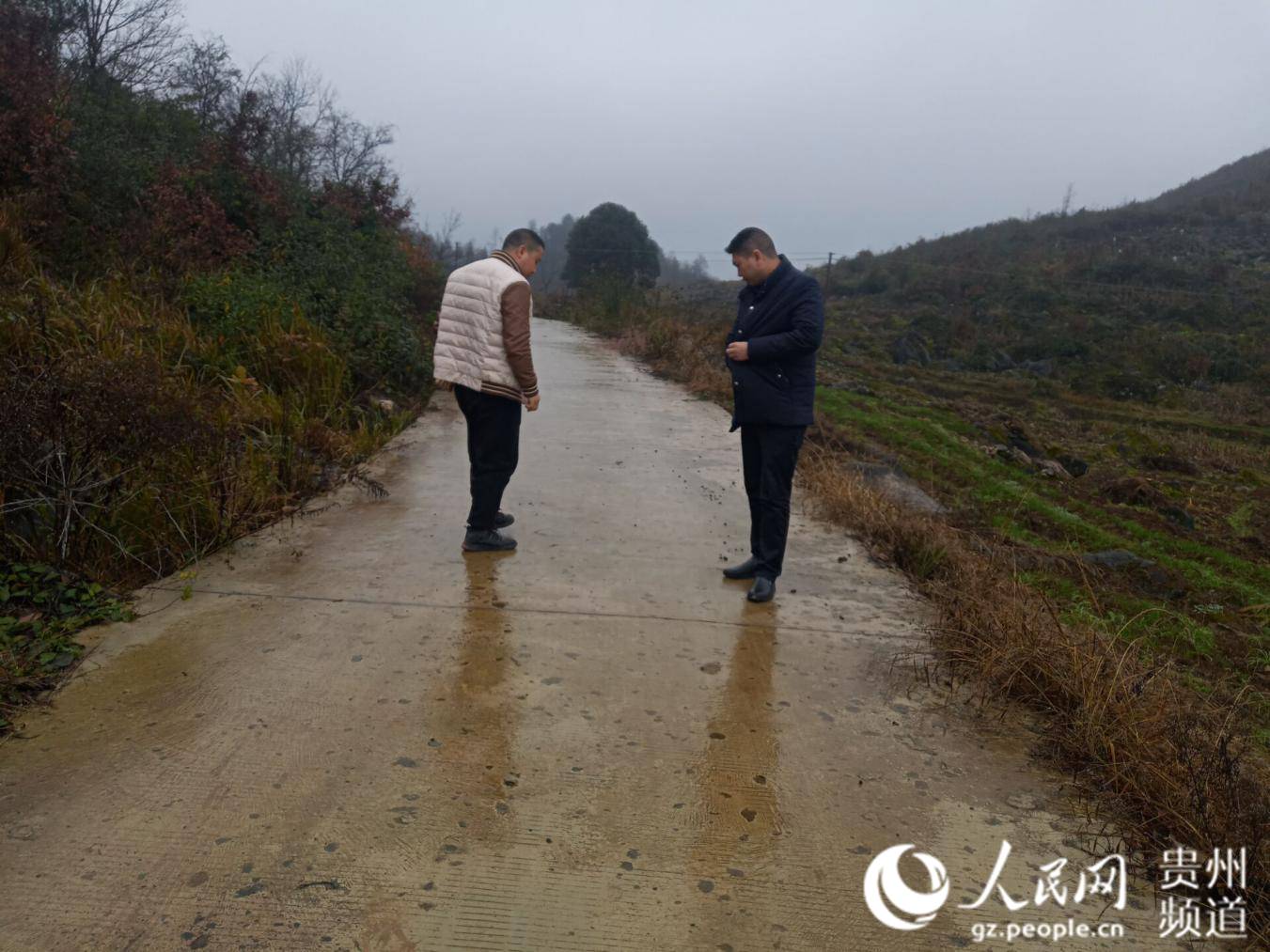 檢查硬化后的通組路