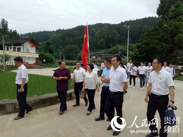 參觀大唐人居環境整治