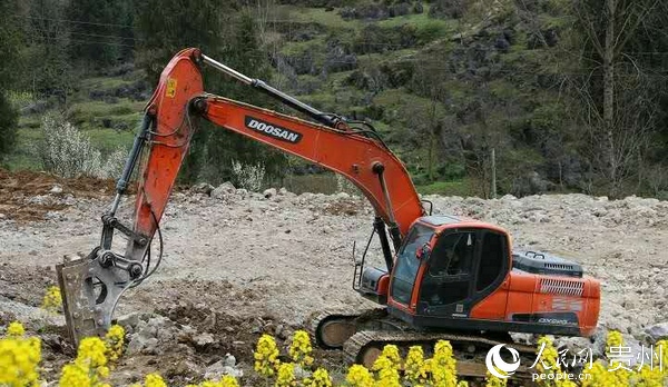 沿河縣淇灘鎮檬子樹村竹蓀培育基地和加工廠正在建設中 中共銅仁市委宣傳部提供