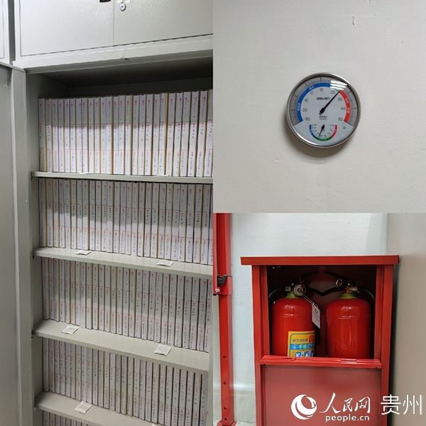 紅花崗區直機關工委規范整齊的黨員黨籍檔案室