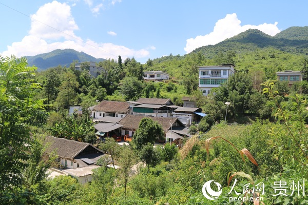 洪渡鎮王坨村一角。楊友 攝
