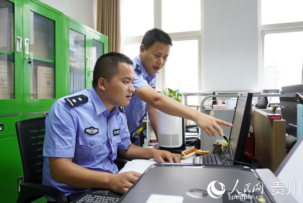 工作中的郭永春。 謝俊 攝