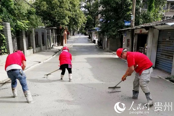 道路修建施工現場