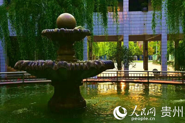 桐梓四中校園一角