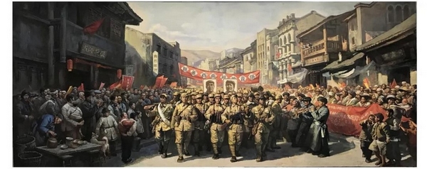 油画作品《解放贵州》被中国共产党历史展览馆永久收藏