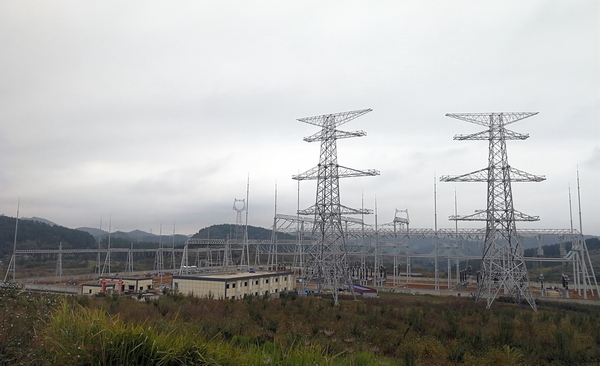 八一(深溪)500千伏变电站新建工程。
