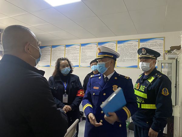 部门联合检查安全风险。