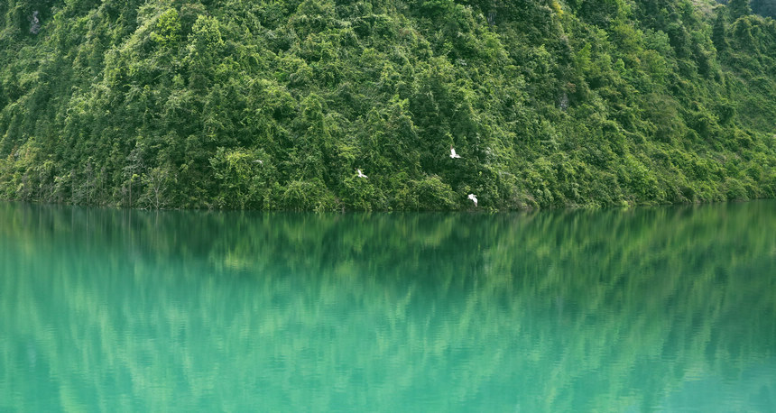 務川自治縣岩溪水庫。