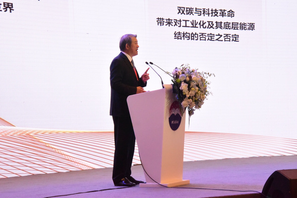 陳東升作主旨發言。張雷攝