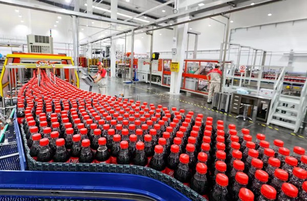 中粮可口可乐饮料（贵州）有限公司正式投产。石照昌摄