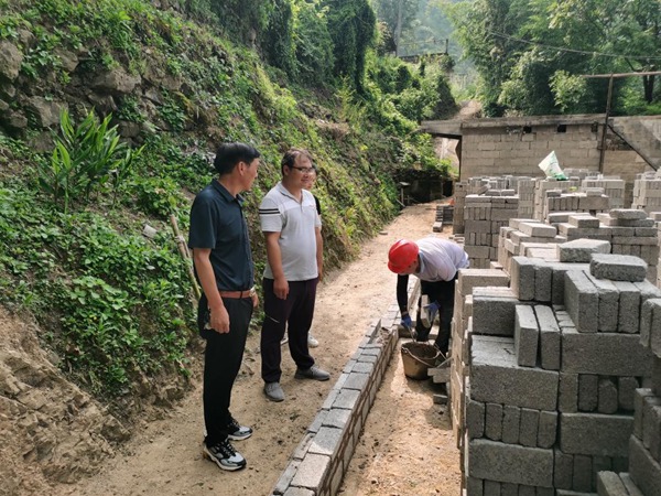自建房安全排查。