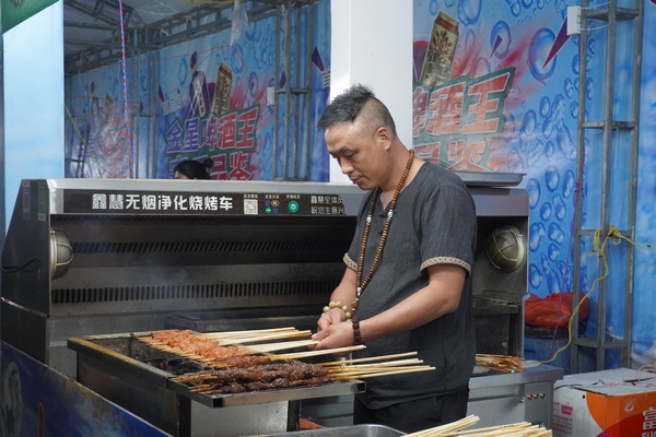 啤酒大赛活动现场。