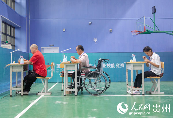 比赛现场。人民网 龙章榆摄