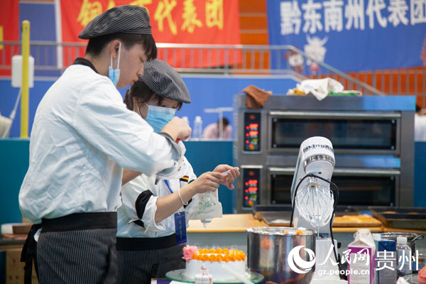 比赛现场。人民网 龙章榆摄