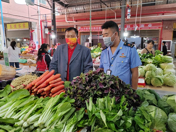 开展蔬菜类市场价格检查。