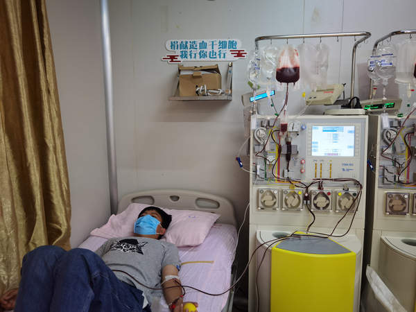 水城交警劉光輝無償捐獻造血干細胞。