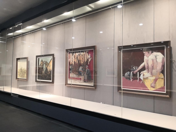 展会现场作品。