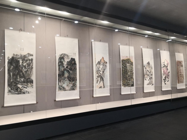 展会现场作品。
