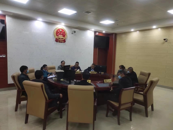 4.“五无”示范创建中，调委会组织开展诉前调解。