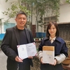 近日，贵州省大方县彝学爱好者陈福来向大方图书馆捐赠了其新出版的《彝文金石图录（第四辑·大方专辑）》书籍。