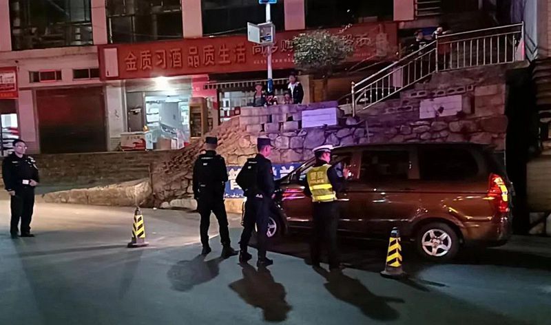 聯合整治現場。
