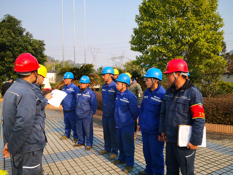 500千伏凤凰输变电工程施工现场作业交底
