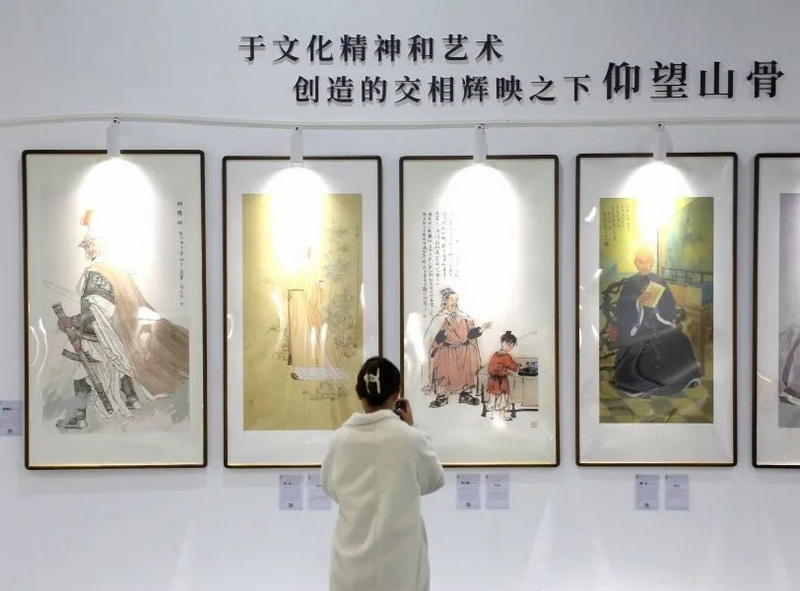 展览现场。