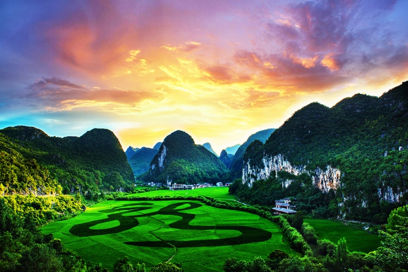 龍宮景區。