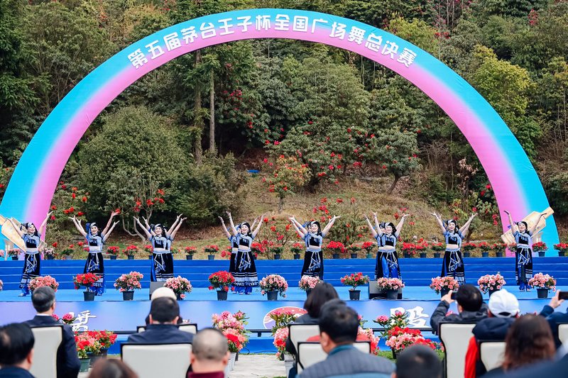 第五届茅台王子杯全国广场舞大赛现场。大赛组委会供图