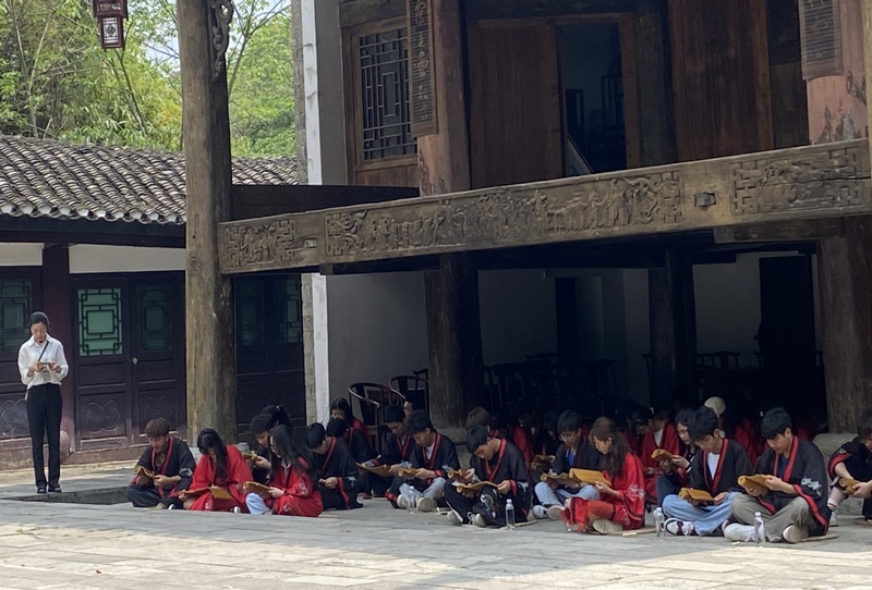 活动现场。