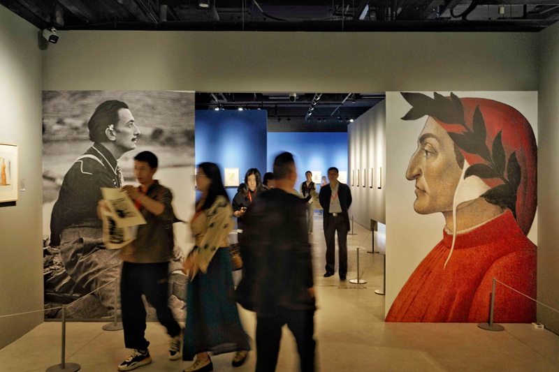 观展现场。