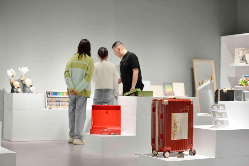 6 展会现场文创产品
