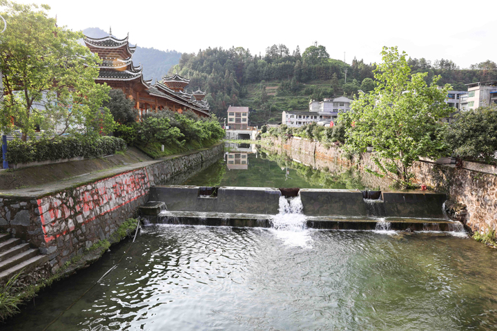 注溪鄉河道。
