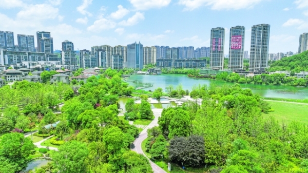 生態宜人的泉湖公園。