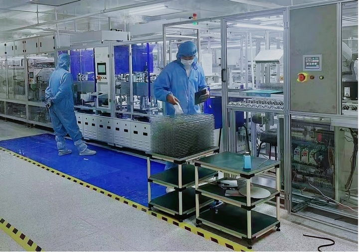农行贵阳分行支持的小微企业生产场景。