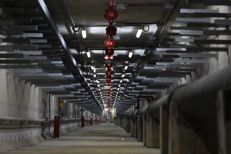 观山湖区首个地下综合管廊建设工程