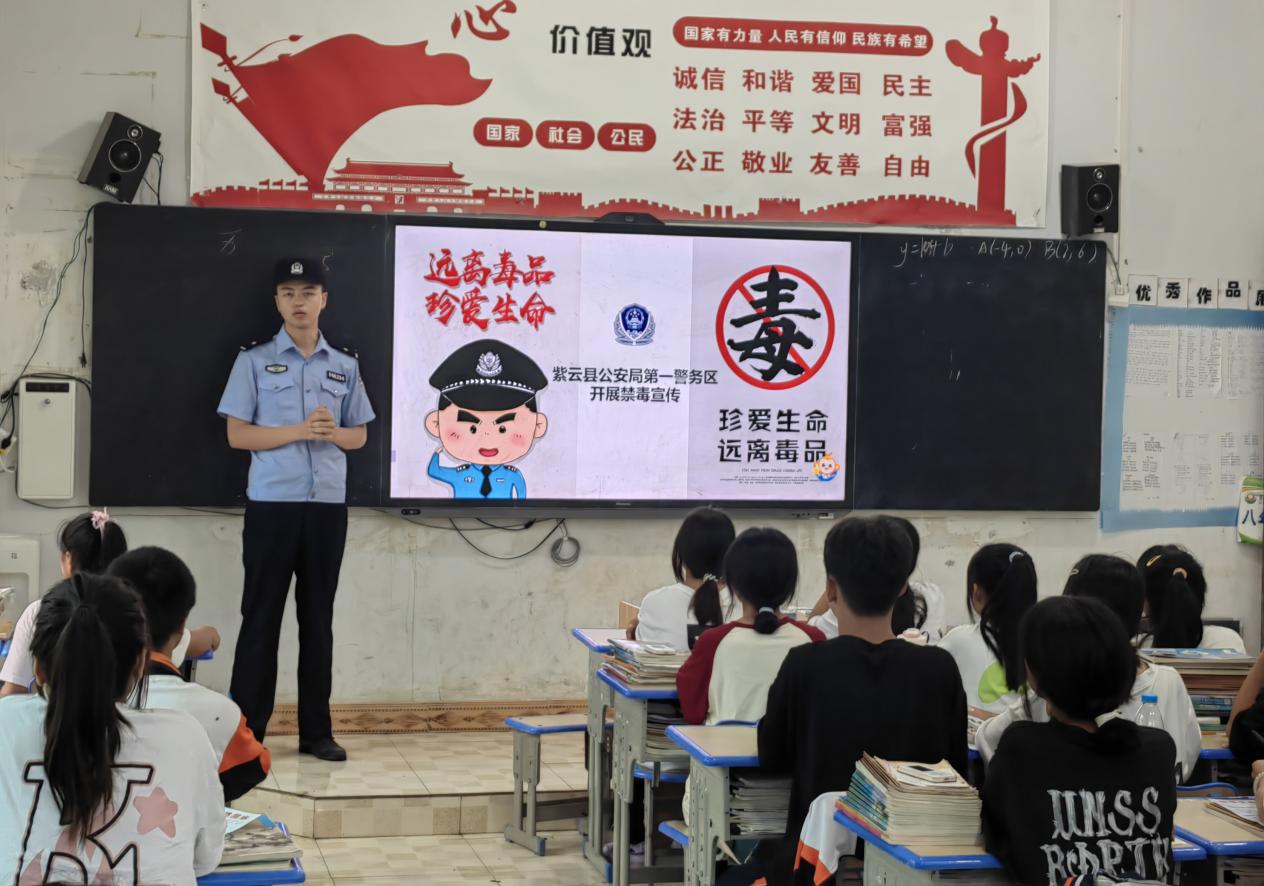 课堂现场。