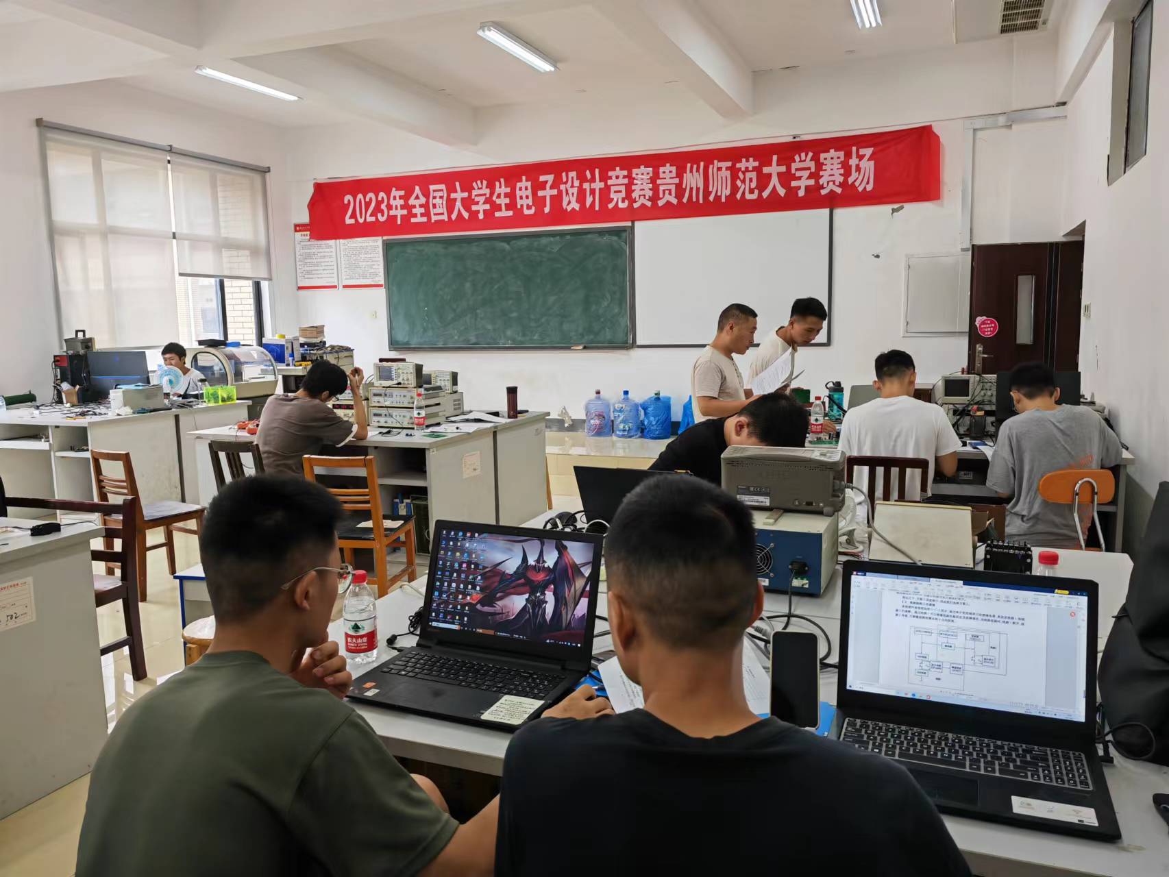比赛现场。