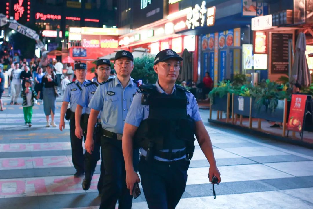 巡逻现场。